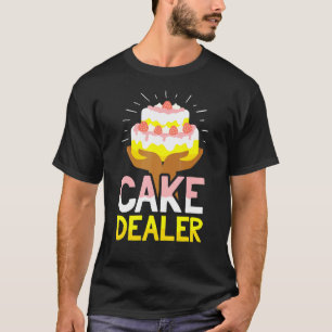 Camiseta Pie Confeccionador do Dealer de Bake