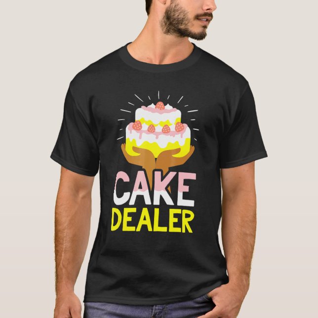 Camiseta Pie Confeccionador do Dealer de Bake (Frente)