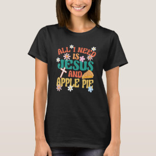 Camiseta Pie Foodie Religiosa... Tudo Que Preciso É De Jesu