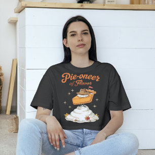 Camiseta Pie-oner de Flavor - Pumpkin Pie Thankafication