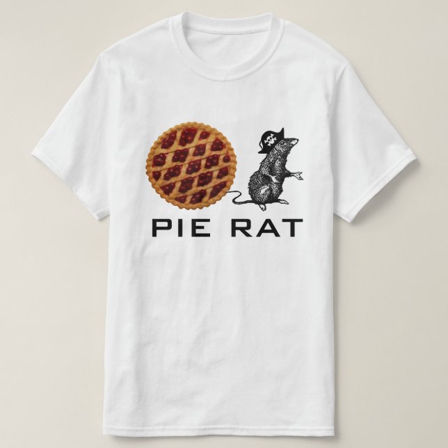 Camiseta Pie Rat Berry Pie (Frente do Design)