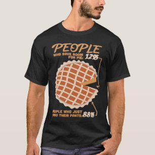 Camiseta Pie Turkey Day Undo Calça Nerd Matemática Mulheres