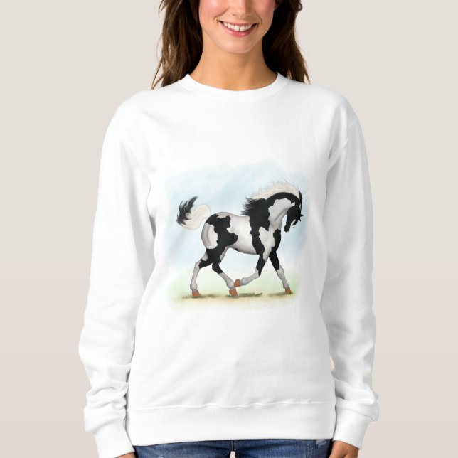 Camiseta Piebald Overo Cavalo (Frente)