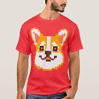 Camiseta Piel Art Corgi Dog Lover Puppy Retro