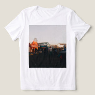 Camiseta Pier de Santa Mônica, Los Angeles, Califórnia