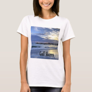 Camiseta Píer Sunrise Praia do Alabama Shores