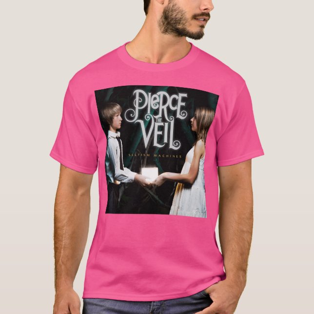 Camiseta Pierce The Veil Selfish Machines (Frente)