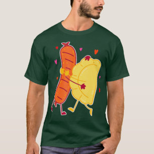 Camiseta Pierogi E Kielbasa Comida Polonesa I Comida Engra