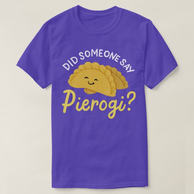 Camiseta Pierogi Kielbasa Polônia polonês Kawaii (Frente do Design)