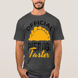 Camiseta Pierogi Oficial Taster Comida Polonesa Pierogies