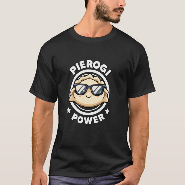 Camiseta Pierogi Power Funny Pierogi Squad Comida Polonesa  (Frente)