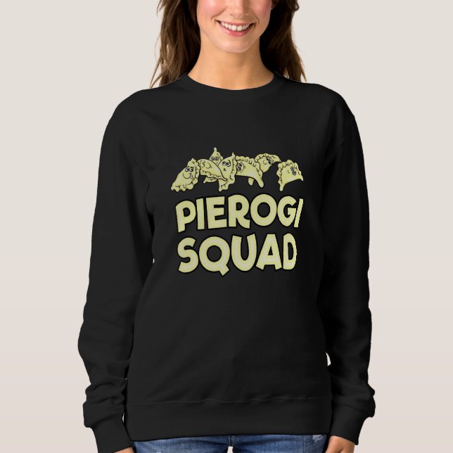 Camiseta Pierogi Squad Enchidos Dumplings Poloneses Cuisina (Frente)