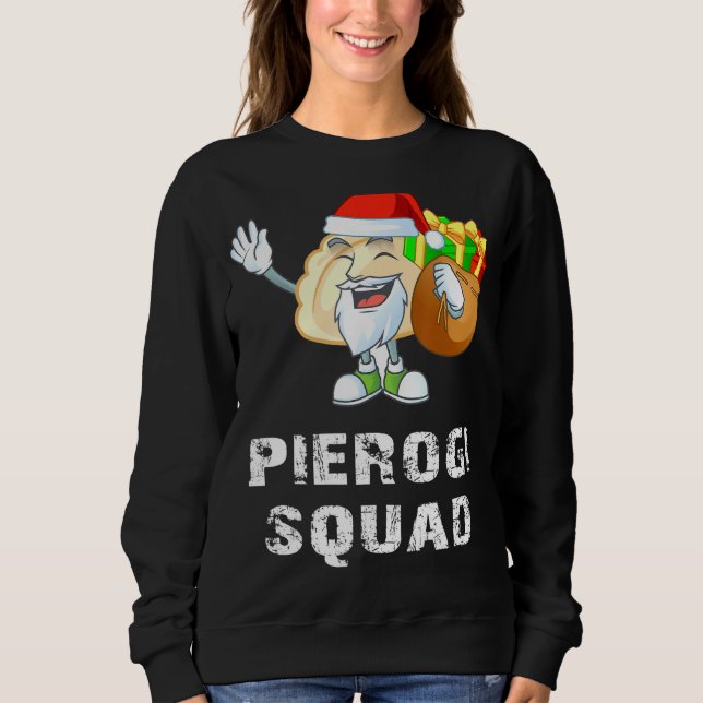 Camiseta Pierogi Squad Polônia Funny Pierogi Pajamas Christ (Frente)