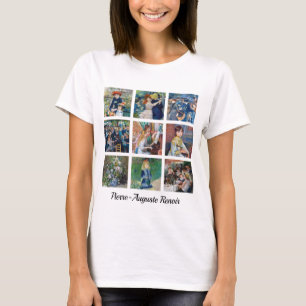 Camiseta Pierre-Auguste Renoir - Colagem em Grade de Master