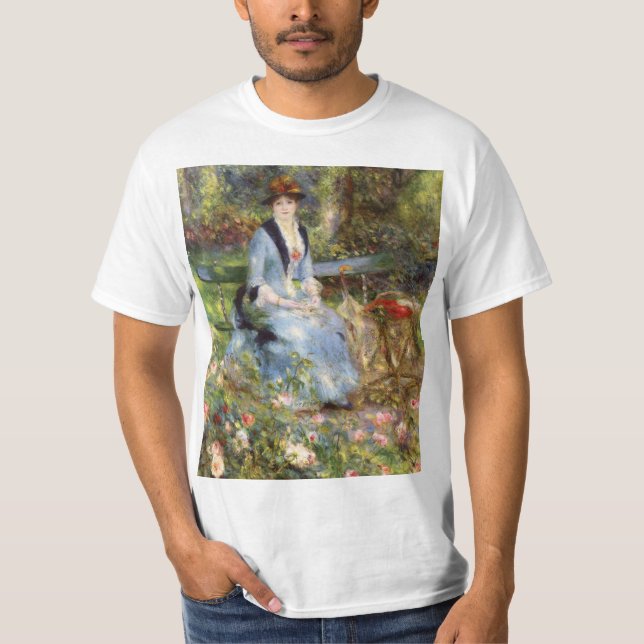 Camiseta Pierre-Auguste Renoir - Dans les Rosa (Frente)