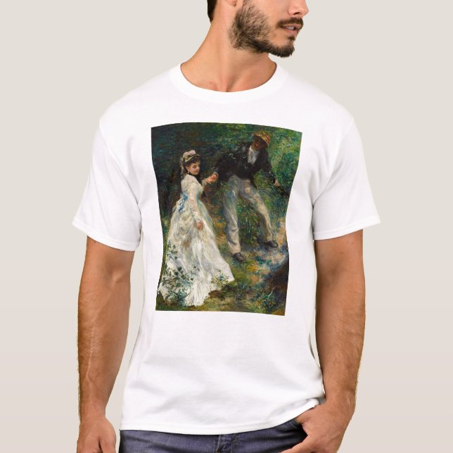 Camiseta Pierre-Auguste Renoir - La Promenade (Frente)