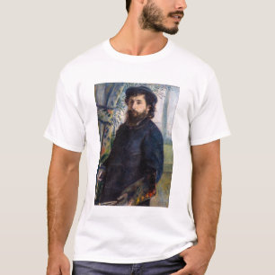 Camiseta Pierre Auguste Renoir - Retrato de Claude Monet