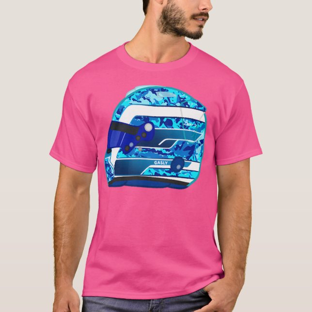 Camiseta Pierre Gasly 2025 Helmet (Frente)