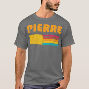 Camiseta Pierre South Dakota Vintage angustiou Souvenir