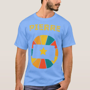 Camiseta Pierre South Dakota Vintage angustiou Souvenir 1