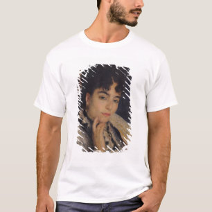 Camiseta Pierre um retrato de Renoir da Sra. Alphonse