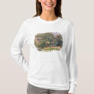 Camiseta Pierre uma ponte Railway de Renoir   em Chatou