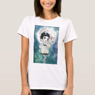 Camiseta Pierrette sob a lua gelada