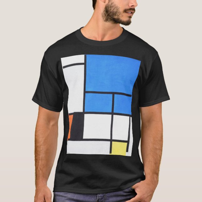 Camiseta Piet Mondrian (Frente)