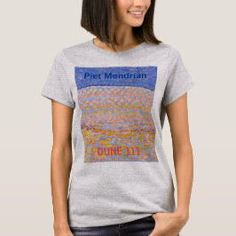 Camiseta Piet Mondrian Painting Dune III Women's