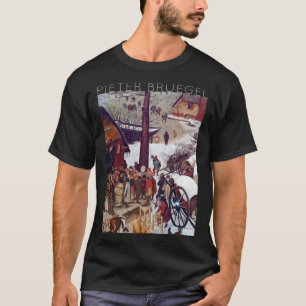 Camiseta Pieter Bruegel O Velho Censo de Belém