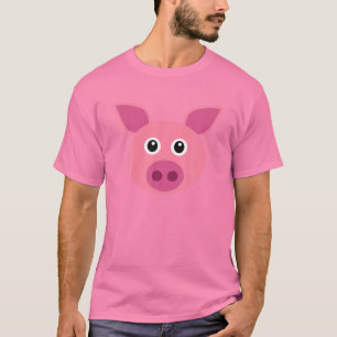 CAMISETA PIG COSTUME HALLOWEEN PRETENDE QUE EU SOU UM PIG P