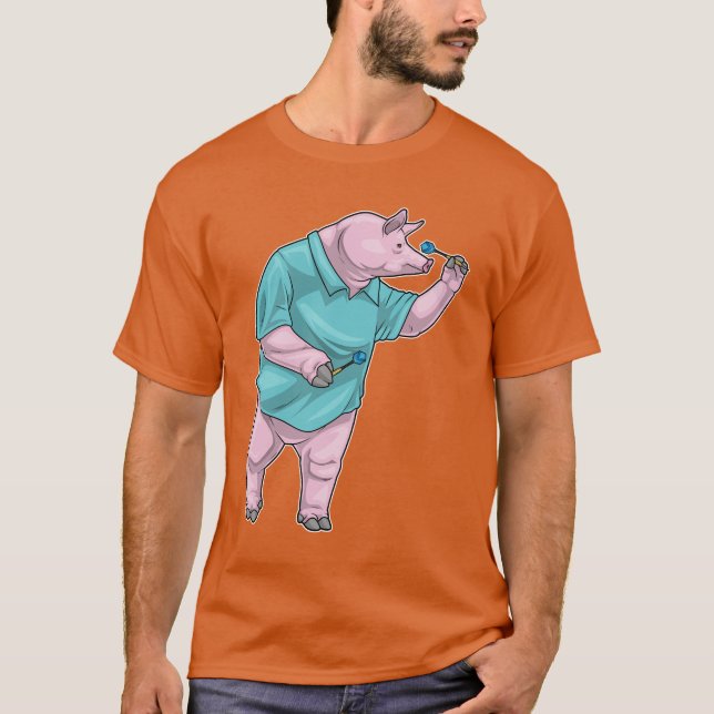 Camiseta Pig Darts Dart (Frente)