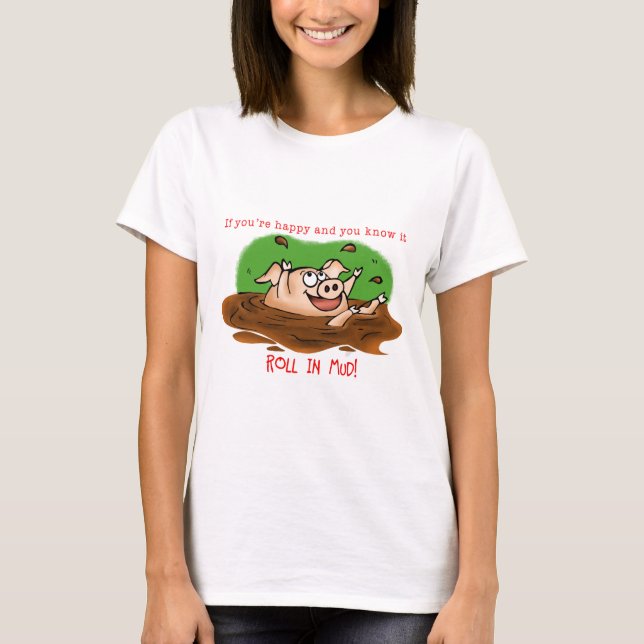 Camiseta Pig Feliz (Frente)
