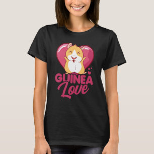 Camiseta Pig Graphic Guiné Proprietário de Porcos Pet Cavy