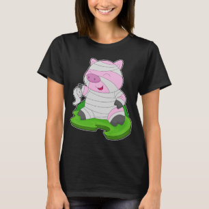 Camiseta Pig Halloween Mummy