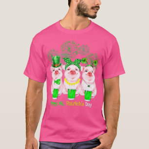 Camiseta Pig Happy St Patricks Day Family Farmer Farming Lo