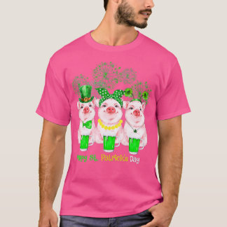 Camiseta Pig Happy St Patricks Day Family Farmer Farming Lo
