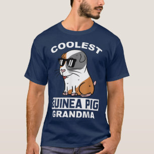 Camiseta Pig Home da Guiné Mais Fria Avó Pet