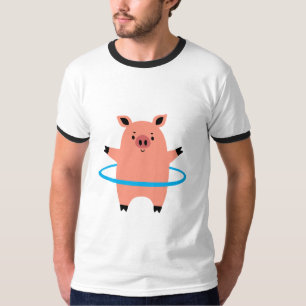 Camiseta Pig Hula Hoop