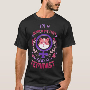Camiseta Pig Mãe Oferece Feminismo Fúria Feminista