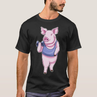 Camiseta Pig Malhação Dumbbell