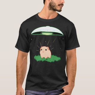 Camiseta Pig Ufo Voando Saucer