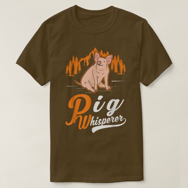 Camiseta Pig Whisperer 4901 (Frente do Design)