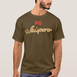 Camiseta Pig Whisperer Engraçado