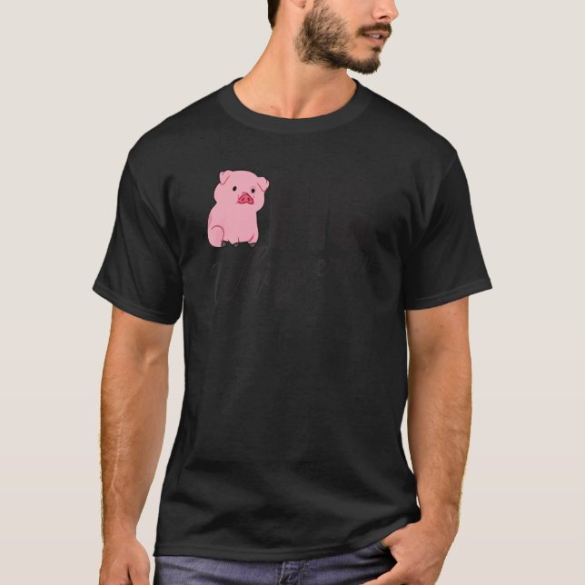 Camiseta Pig Whisperer, Hog Lover, Farmante Bonito, Anima E (Frente)