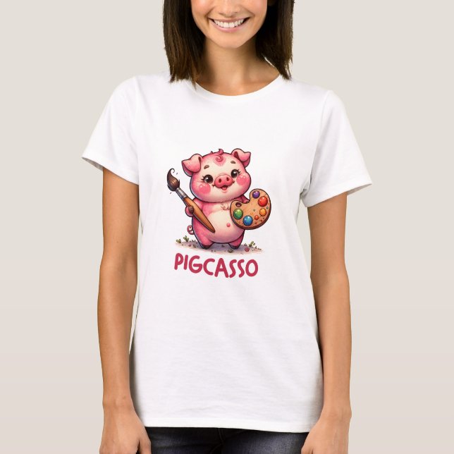 Camiseta Pigcasso (Frente)