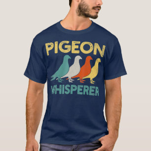 Camiseta Pigeon Birdwatcher Birder Retro Vintage