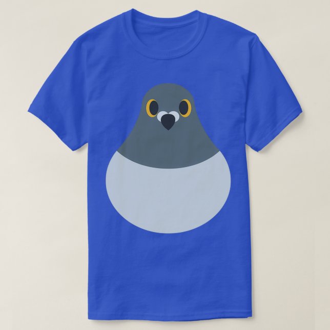 Camiseta Pigeon Blob (Frente do Design)
