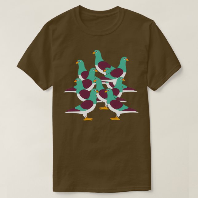 Camiseta Pigeon Breeder 4 (Frente do Design)
