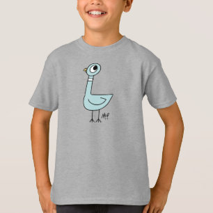 Camiseta Pigeon Classic Kids Steel